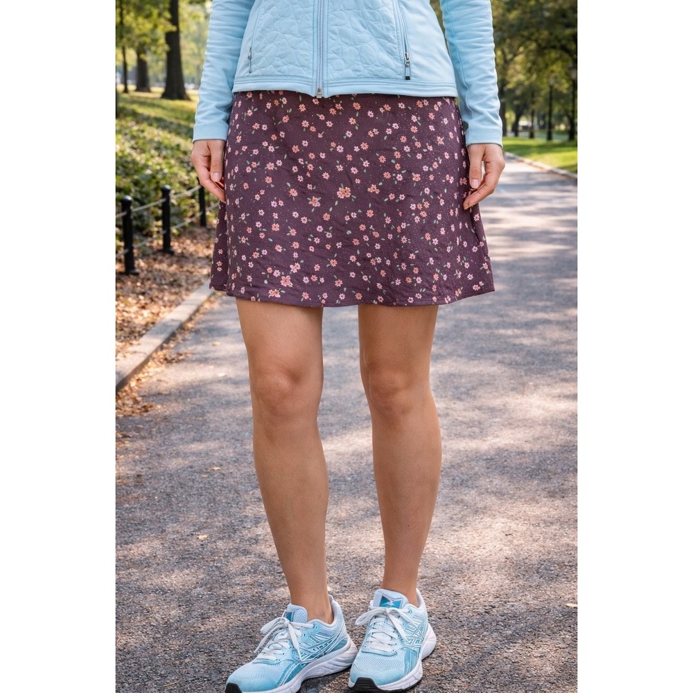 🌸 Wild Fable Floral Skirt XS Mauve Mini‎ Cottagecore Y2K A-Line 🌸
